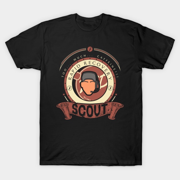 Scout - Red Team T-Shirt by FlashRepublic